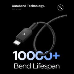 Spigen Essential EB10015CC USB-C / USB-C 100W 150cm Cable - Black-thumb-3