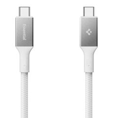 Spigen Essential EB10015CC USB-C / USB-C 100W 150cm Cable - White-thumb-1