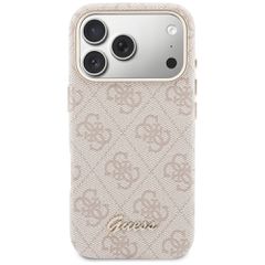 Guess 4G Script MagSafe Case for iPhone 17 Pro Max - Pink-thumb-2