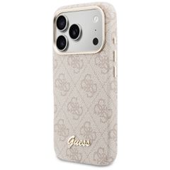 Guess 4G Script MagSafe Case for iPhone 17 Pro Max - Pink-thumb-1