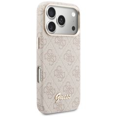 Guess 4G Script MagSafe Case for iPhone 17 Pro Max - Pink-thumb-3
