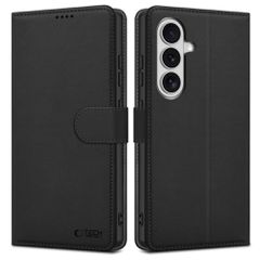 Tech-Protect Wallet Case for Samsung Galaxy S26 - Black