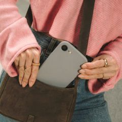 Tech-Protect Silicone MagSafe Case for iPhone 16E / 17E - Gray-thumb-3