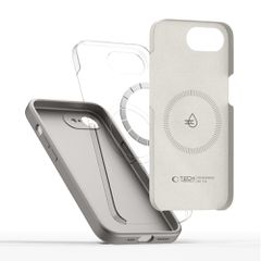Tech-Protect Silicone MagSafe Case for iPhone 16E / 17E - Gray-thumb-2