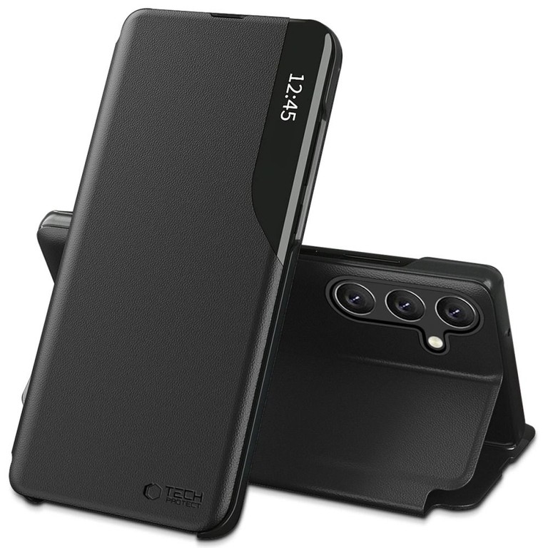 Tech-Protect Smart View Case for Samsung Galaxy A57 5G - Black