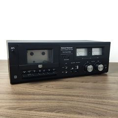 National Panasonic RS-607 Vintage Cassette Deck Κασετόφωνο Μαύρο Made in Japan