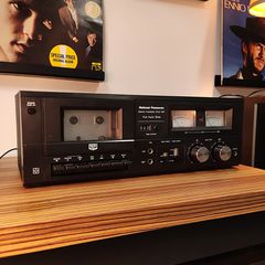 National Panasonic RS-607 Vintage Cassette Deck Κασετόφωνο Μαύρο Made in Japan