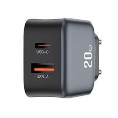 XO L154 (EU) PD20W/QC18W (1A 1C) FAST CHARGER