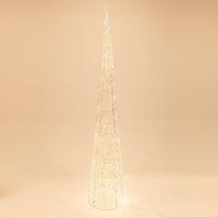 ΚΩΝΟΣ ΦΩΤΙΖΟΜΕΝΟΣ ΙΡΙΔΙΖΩΝ 280cm, 3200 ΘΕΡΜΑ LED, 31V ΜΕΤΑΣΧΗΜΑΤΙΣΤΗ, TIMER, ΑΣΗΜΙ ΧΑΛΚΙΝΟ ΚΑΛΩΔΙΟ, ΘΕΡΜΟ ΛΕΥΚΟ LED, ΠΡΟΕΚΤΑΣΗ ΠΑΡΟΧΗΣ 5m, IP44