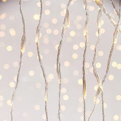 ΚΟΥΡΤΙΝΑ, 240 LED 3mm, 31V ΜΕΤΑΣΧΗΜΑΤΙΣΤΗ, ΠΡΟΓΡΑΜΜΑ SNOWFALL & ΜΝΗΜΗ, ΔΙΑΦΑΝO PVC ΚΑΛΩΔΙΟ, ΘΕΡΜΟ ΛΕΥΚΟ LED (H100 x W200cm, 20 ΣΕΙΡΕΣ x 12 LED, ΠΡΟΕΚΤΑΣΗ ΠΑΡΟΧΗΣ 3m, IP44