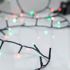 ΣΕΙΡΑ, 240 LED 3mm, 31V ΜΕΤΑΣΧΗΜΑΤΙΣΤΗ, 8 ΠΡΟΓΡΑΜΜΑΤΑ & ΜΝΗΜΗ, ΠΡΑΣΙΝΟ PVC ΚΑΛΩΔΙΟ, ΚΟΚΚΙΝΟ & ΠΡΑΣΙΝΟ LED (ΕΝΑΛΛΑΞ) ΑΝΑ 5cm, ΠΡΟΕΚΤΑΣΗ ΠΑΡΟΧΗΣ 3m, IP44