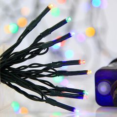 ΣΕΙΡΑ, 240 LED 3mm, 31V ΜΕΤΑΣΧΗΜΑΤΙΣΤΗ, 8 ΠΡΟΓΡΑΜΜΑΤΑ & ΜΝΗΜΗ, ΠΡΑΣΙΝΟ PVC ΚΑΛΩΔΙΟ, ΧΡΩΜΑΤΙΣΤΟ LED ΑΝΑ 5cm, ΠΡΟΕΚΤΑΣΗ ΠΑΡΟΧΗΣ 3m, ΙΡ44