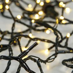 ΔΙΧΤΥ, 120 LED 3mm, 31V ΜΕΤΑΣΧΗΜΑΤΙΣΤΗ, 4 ΕΠΕΚΤΑΣΕΙΣ ΕΩΣ 3 ΣΕΤ, ΠΡΑΣΙΝΟ PVC ΚΑΛΩΔΙΟ, ΘΕΡΜΟ ΛΕΥΚΟ LED (H40 x W300cm), ΠΡΟΕΚΤΑΣΗ ΠΑΡΟΧΗΣ 3m, ΙΡ44
