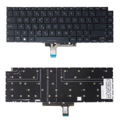 Πληκτρολόγιο Ελληνικό - Greek Laptop Keyboard για Asus ZenBook Pro 16X OLED UX7602ZM UX7602VI UX7602BZ UX7602ZM-ME048W UX7602VI-DS96T UX7602BZ-MY025X 0KNB0-461AGR00 V213346CE1 GR No Frame Black ( Κωδ.