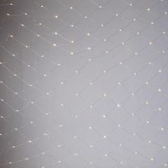 ΔΙΧΤΥ, 1560 MINI MILKY LED, 27V ΜΕΤΑΣΧΗΜΑΤΙΣΤΗ, ΣΤΑΘΕΡΟ, ΔΙΑΦΑΝΟ ΠΛΑΚΕ ΧΑΛΚΙΝΟ ΚΑΛΩΔΙΟ, ΘΕΡΜΟ ΛΕΥΚΟ LED (H300 x W450cm), ΠΡΟΕΚΤΑΣΗ ΠΑΡΟΧΗΣ 5m, IP44