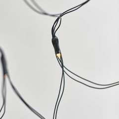 ΔΙΧΤΥ, 60 LED 5mm, ΗΛΙΑΚΟ ΣΥΛΛΕΚΤΗ ME ΑΙΣΘΗΤΗΡΑ ΦΩΤΟΣ, 8 ΠΡΟΓΡΑΜΜΑTA, ΠΡΑΣΙΝΟ PVC ΚΑΛΩΔΙΟ, ΘΕΡΜΟ ΛΕΥΚΟ LED (H100 x W100cm), ΠΡΟΕΚΤΑΣΗ ΠΑΡΟΧΗΣ 1m, ΙΡ44