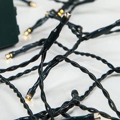 ΣΕΙΡΑ, 50 LED 5mm, MΠΑΤΑΡΙΑΣ 3xAA, ΧΡΟΝΟΔΙΑΚΟΠΤΗΣ, ΠΡΑΣΙΝΟ PVC ΚΑΛΩΔΙΟ, ΘΕΡΜΟ ΛΕΥΚΟ LED ANA 10cm, ΠΡΟΕΚΤΑΣΗ ΠΑΡΟΧΗΣ 30cm, IP20 (DISPLAY BOX 24τμχ)