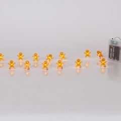 ΣΕΙΡΑ, 20 MINI LED, ΜΠΙΣΚΟΤΑΝΘΡΩΠΟΣ, ΜΠΑΤΑΡΙΑΣ 3xAA, ΧΡΟΝΟΔΙΑΚΟΠΤΗ, ΑΣΗΜΙ ΧΑΛΚΙΝΟ ΚΑΛΩΔΙΟ, ΘΕΡΜΟ ΛΕΥΚΟ LED ΑΝΑ 10cm, ΠΡΟΕΚΤΑΣΗ ΠΑΡΟΧΗΣ 30cm, IP20