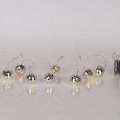 ΣΕΙΡΑ, 10 LED 5mm, DISCO ΜΠΑΛΙΤΣΕΣ, ΜΠΑΤΑΡΙΑΣ 3xAA, ΧΡΟΝΟΔΙΑΚΟΠΤΗ, ΔΙΑΦΑΝΟ PVC ΚΑΛΩΔΙΟ, ΘΕΡΜΟ ΛΕΥΚΟ LED ΑΝΑ 15cm, ΠΡΟΕΚΤΑΣΗ ΠΑΡΟΧΗΣ 30cm, IP20