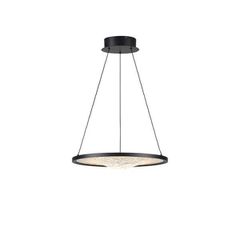 ΦΩΤΙΣΤΙΚΟ ΚΡΕΜΑΣΤΟ 30W 1740Lm 3000K D44XH120 ΜΑΥΡΟ ARTE ILLUMINA EOS