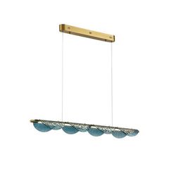 ΦΩΤΙΣΤΙΚΟ ΚΡΕΜΑΣΤΟ 20W 1200Lm 3000K L120X6XH150 ΧΡΥΣΟ ARTE ILLUMINA HAWAI