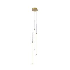 ΦΩΤΙΣΤΙΚΟ ΚΡΕΜΑΣΤΟ LED 33W 1980Lm 3000K 200X2000mm ΛΕΥΚΟ-ΧΡΥΣΟ ARTE ILLUMINA PEARLETTE