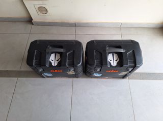Γνήσιες Πλαϊνές Βαλίτσες Hepco & Becker (KTM PowerParts) + Κάγκελα για KTM 990 / 950 Adventure-thumb-1