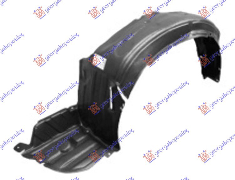 ΘΟΛΟΣ ΕΜΠΡΟΣ ΠΛΑΣΤΙΚΟΣ ΑΡ — DAIHATSU YRV 2002-2006