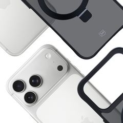 3mk Smoke Case Mag for iPhone 17 Pro - Black-thumb-1