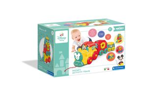 Baby Clementoni Disney Baby Βρεφικό Παιχνίδι Τρενάκι Pull Along Για 10+ Μηνών