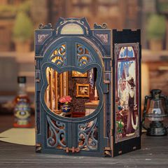 Book Nook Count Cat´s Study 17 x 12 cm-thumb-4