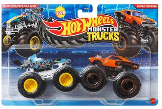 Hot Wheels - Monster Trucks 1:64 Pack - Slam Prix (JHY87) / Toys