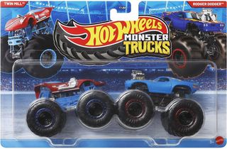 Hot Wheels - Monster Trucks 1:64 Pack - Twin Mill (JLV80) / Toys
