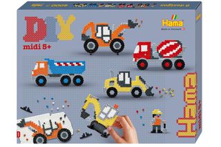 Hama - Midi Gift Box Construction Machinery (383163) / Toys