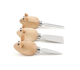 Cheese Knives Mice Set Of 3 (CHS08) / Gadgets