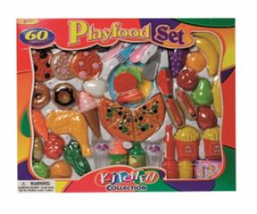 Play Food Set - 60 pcs (16069) / Toys
