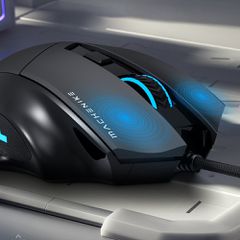 Machenike M3 Wired Gaming Mouse - Black-thumb-2