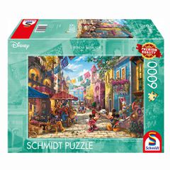 Schmidt - Thomas Kinkade: Disney - Mickey & Minnie in Mexico (6000 pieces) / Toys