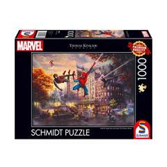 Schmidt - Thomas Kinkade: Marvel - Spider-Man and Friends - The Ultimate Alliance (1000 pieces) / Toys