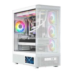 MODECOM Volcano Volcano AQ400 ARGB Midi White-thumb-3
