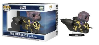 MANDALORIAN & GROGU - POP Ride DLX N° 838 - Zeb Orrelios