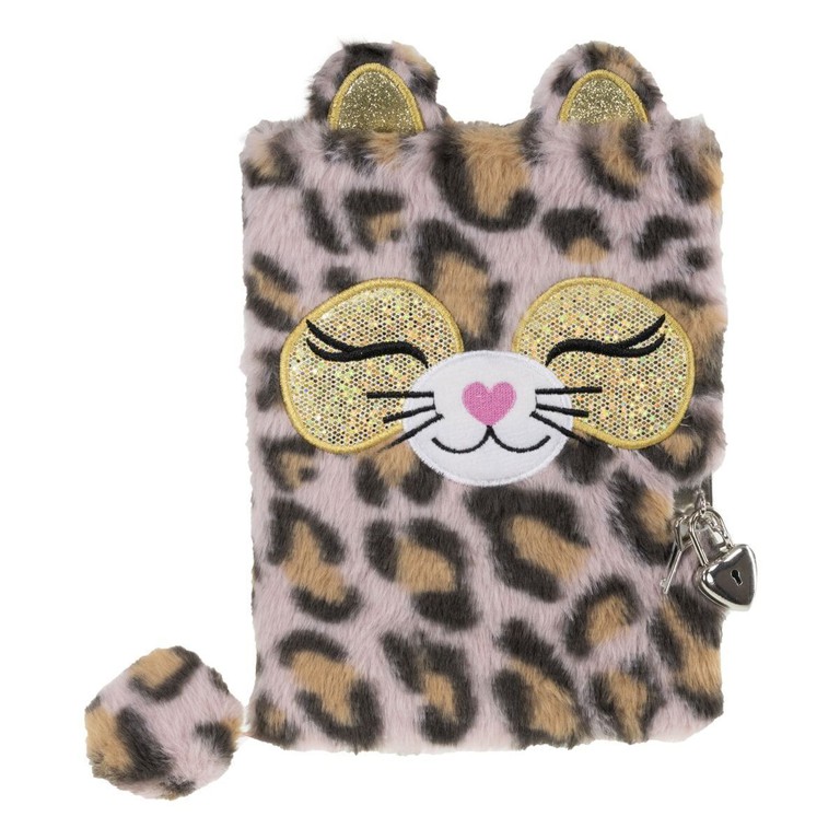 Tinka - Diary Pink Leopard w/Lock / Toys