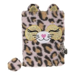 Tinka - Diary Pink Leopard w/Lock / Toys