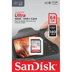 SANDISK - SDXC Ultra 64GB 140MB/s / Electronics-thumb-1