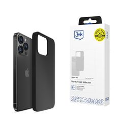 3mk Silicone Case for iPhone 16 Pro - Black