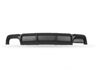 Diffuser Πίσω Προφυλακτήρα Για Bmw 5 E39 95-03 M Sport Με 1 Διπλή Τρύπα Εξάτμισης Αριστερά Από Abs Πλαστικό 1 Τεμάχιο