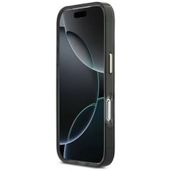 Guess IML 4G Script Metal case for iPhone 17 Pro - black-thumb-4