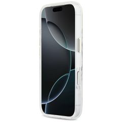 Guess IML Script Metal MagSafe Case for iPhone 17 Pro - Clear-thumb-4
