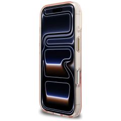 Guess IML Script Metal MagSafe Case for iPhone 17 Pro - Pink-thumb-4