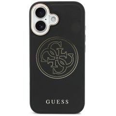 Guess Perforated 4G MagSafe case for iPhone 17 - black-thumb-2